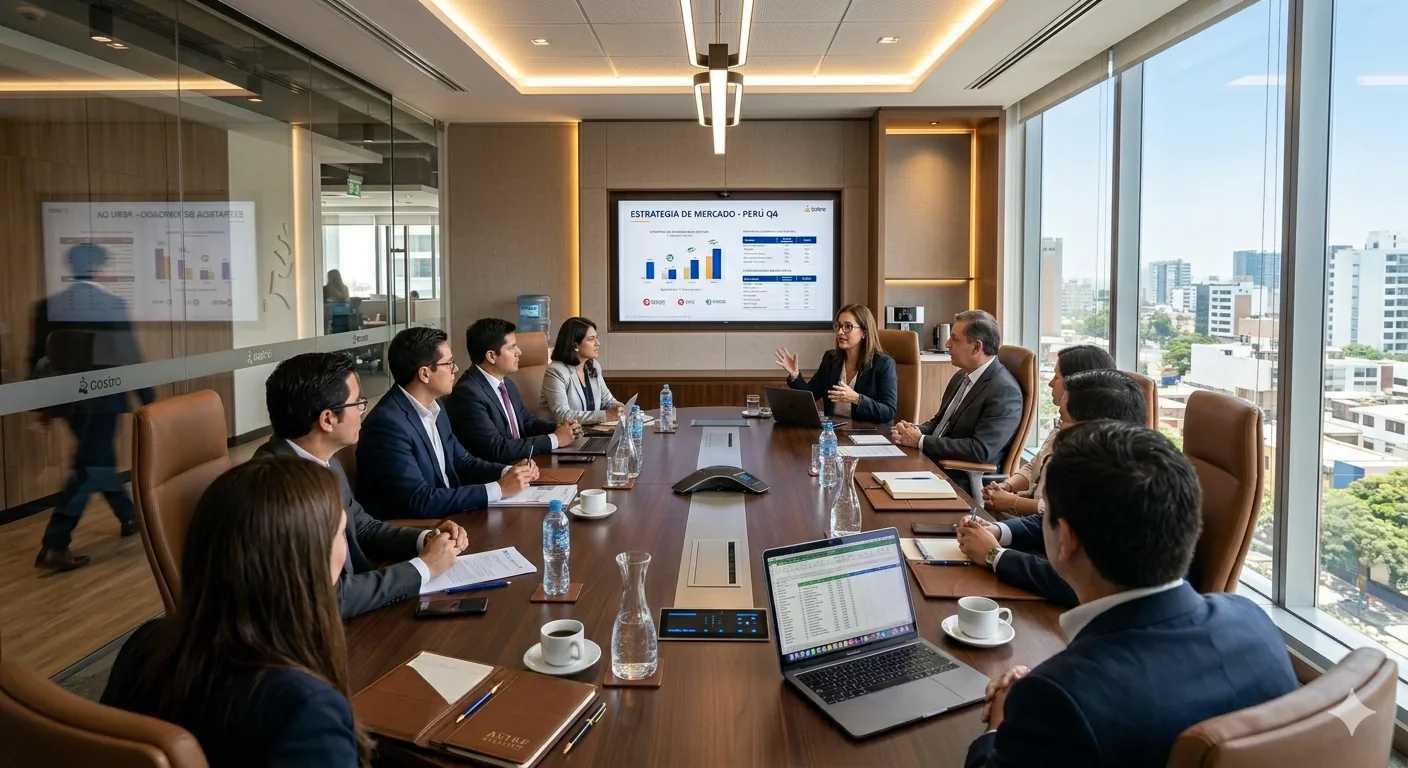 Equipo XendriX en reunión técnica