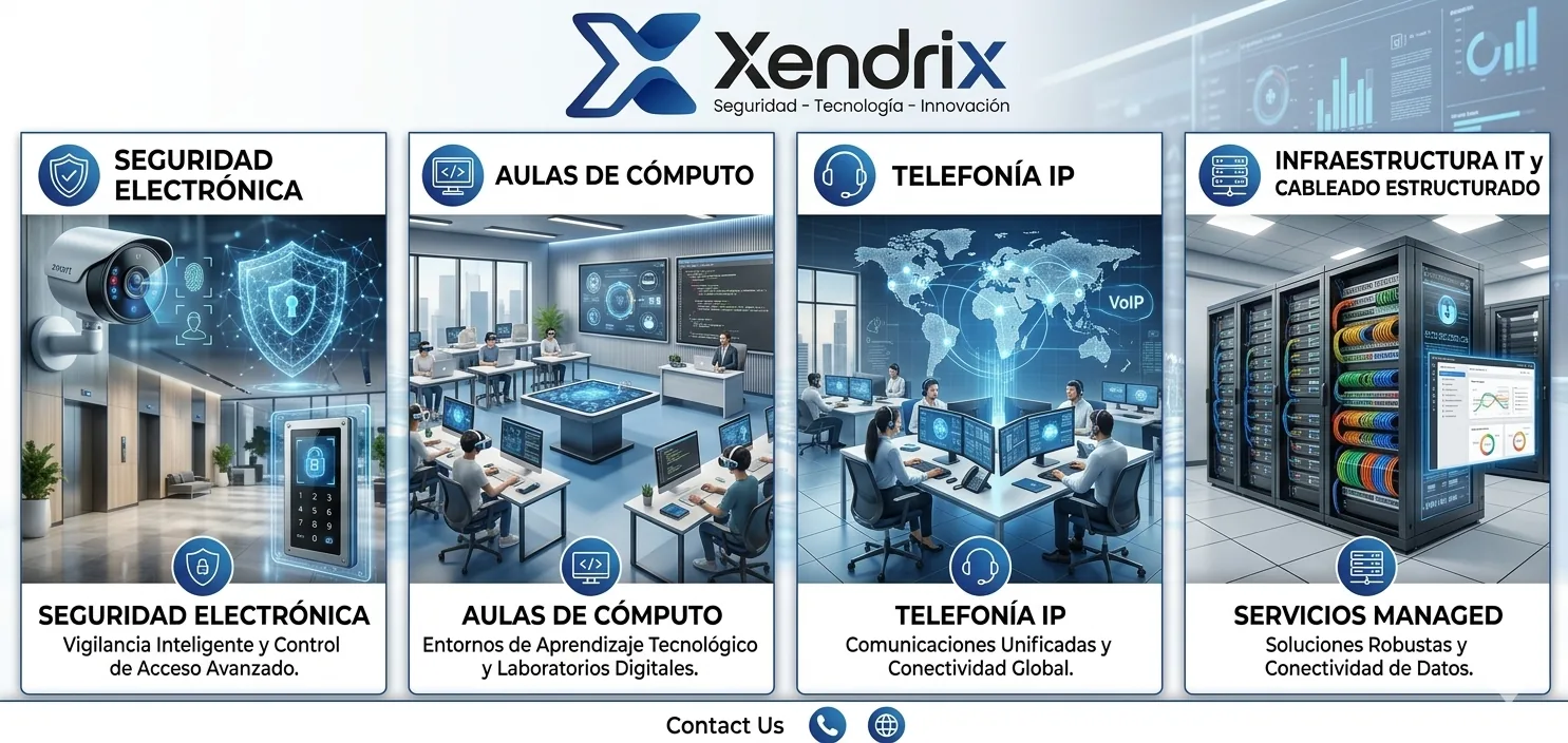Soluciones tecnológicas integrales para operaciones modernas.